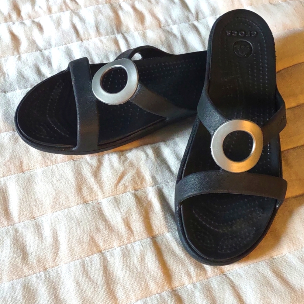 Crocs Hanrah Silver Ring Detail